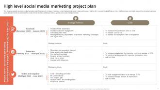 High Level Project Plan Powerpoint PPT Template Bundles