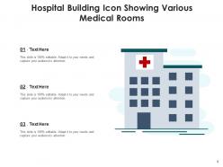 Hospital Icon Location Square Various Arrow Prescription