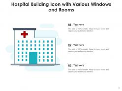 Hospital Icon Location Square Various Arrow Prescription