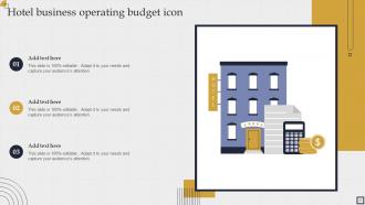 Hotel Budget Powerpoint Ppt Template Bundles Unique Customizable