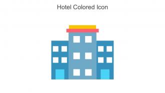 Hotel Colored Icon In Powerpoint Pptx Png And Editable Eps Format