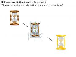 Hourglass style 2 powerpoint presentation slides