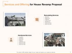 House Revamp Proposal Powerpoint Presentation Slides