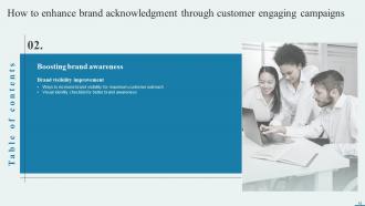 How To Enhance Brand Acknowledgment Through Customer Engaging Campaigns Branding CD V