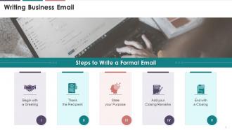 How To Write A Professional Business Email Training Ppt