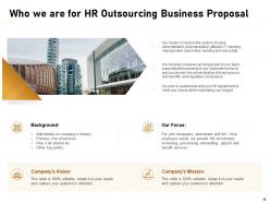 HR Outsourcing Business Proposal Powerpoint Presentation Slides