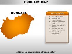 Hungary country powerpoint maps