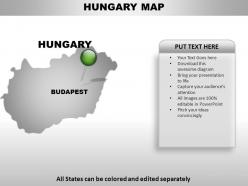 Hungary country powerpoint maps