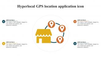 Hyperlocal GPS Location Application Icon