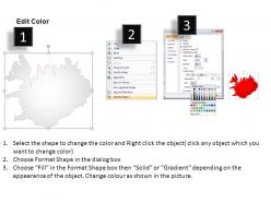 Iceland country powerpoint maps