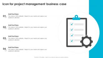 Icon For Project Management Business Case