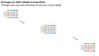 Id four staged pricing table with right and wrong symbol flat powerpoint design