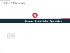 Identification of target business customers with segmentation process powerpoint presentation slides