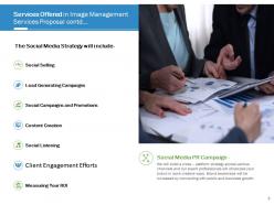 Image Management Services Proposal Powerpoint Presentation Slides