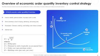 Implementation Of Supply Chain Inventory Control In Organization To Manage Stock Level Complete Deck Captivating Ideas