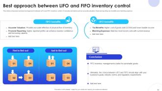 Implementation Of Supply Chain Inventory Control In Organization To Manage Stock Level Complete Deck Designed Image