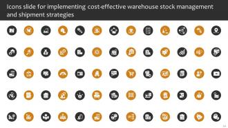 Implementing Cost Effective Warehouse Stock Management And Shipment Strategies Colorful Attractive