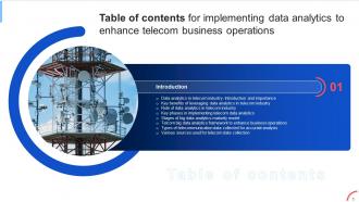 Implementing Data Analytics To Enhance Telecom Business Operations Data Analytics CD Customizable Content Ready