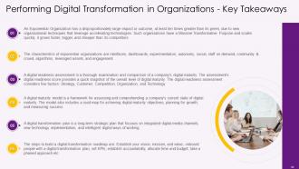 Implementing Digital Transformation in Organizations Training ppt