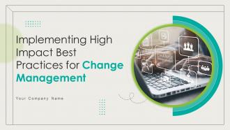 Implementing High Impact Best Practices For Change Management CM CD