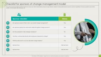 Implementing High Impact Best Practices For Change Management CM CD Adaptable Image