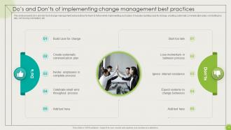 Implementing High Impact Best Practices For Change Management CM CD Analytical Best