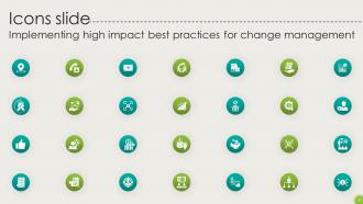 Implementing High Impact Best Practices For Change Management CM CD Aesthatic Best