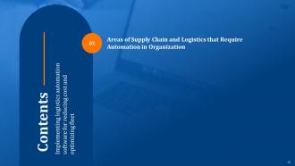 Implementing Logistics Automation Software For Reducing Cost And Optimizing Fleet Complete Deck