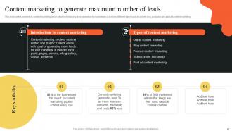 Implementing Outbound And Email Marketing Strategies To Generate Leads MKT CD Idea Slides