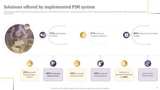 Implementing Product Information Management PIM System Powerpoint Presentation Slides