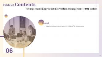 Implementing Product Information Management PIM System Powerpoint Presentation Slides