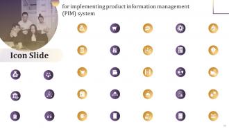 Implementing Product Information Management PIM System Powerpoint Presentation Slides