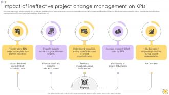 Implementing Project Change Management For Smooth Transition CM CD Good Unique