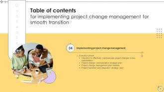 Implementing Project Change Management For Smooth Transition CM CD Engaging Unique