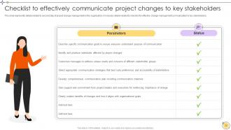 Implementing Project Change Management For Smooth Transition CM CD Adaptable Unique