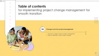 Implementing Project Change Management For Smooth Transition CM CD Compatible Content Ready