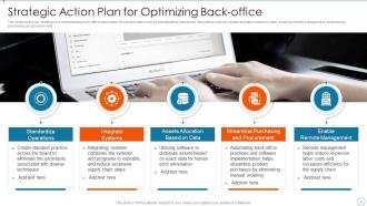 Improving Supply Chain Management And Logistics Using Automation Powerpoint Presentation Slides