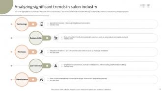 Improving The Client Experience And Sales With Targeted And Optimized Salon Marketing Plan Strategy CD V Impressive Adaptable