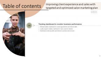 Improving The Client Experience And Sales With Targeted And Optimized Salon Marketing Plan Strategy CD V Informative