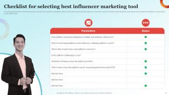 Influencer Advertising Guide For Engaging Customers Strategy CD V Slides Visual