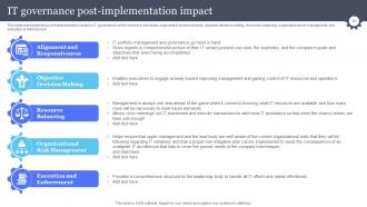 Information And Communications Technology Governance Ict Governance Powerpoint Presentation Slides