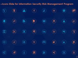 Information security risk management program powerpoint presentation slides