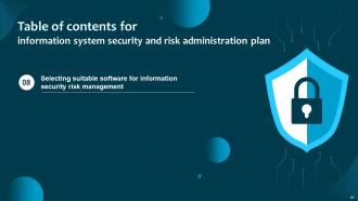 Information System Security And Risk Administration Plan Powerpoint Presentation Slides