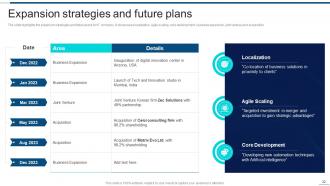 Information Technology Company Profile Powerpoint Presentation Slides