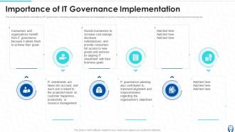 Information Technology Governance Powerpoint Presentation Slides