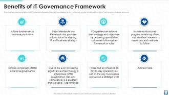 Information Technology Governance Powerpoint Presentation Slides