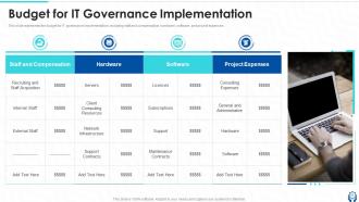 Information Technology Governance Powerpoint Presentation Slides