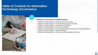 Information Technology Governance Powerpoint Presentation Slides