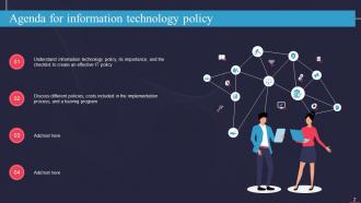 Information Technology Policy IT Powerpoint Presentation Slides