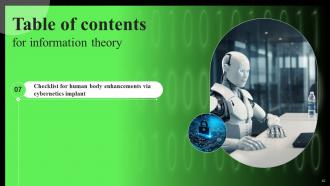 Information Theory Powerpoint Presentation Slides Downloadable Template